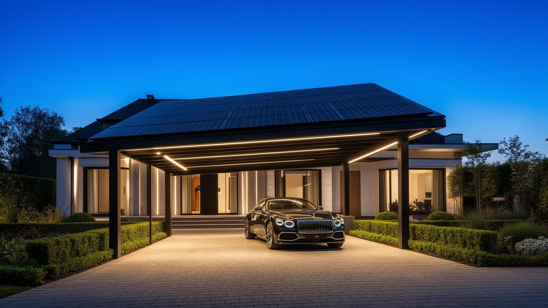 Luxe Solar Carport